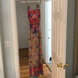 Tolani silk Maxi Dress